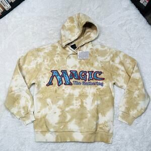 MAGIC THE GATHERING TIE DYE HOODIE SIZE SMALL MTG LOGO